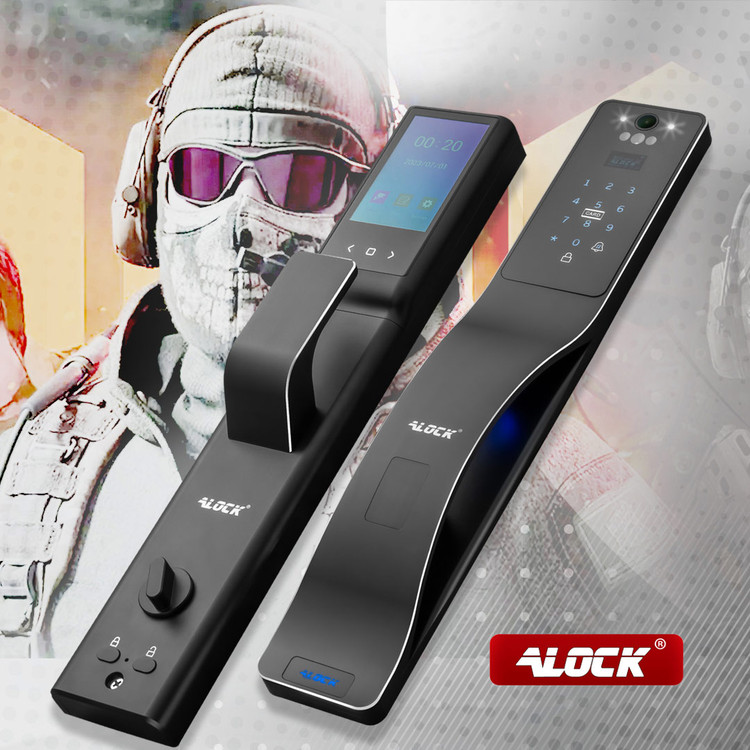 قفل اثر انگشتی و دستگیره تشخیص چهره ALOCK مدل Scout series (X1+)