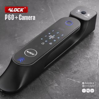 دستگیره چشمی دار و قفل اثر انگشتی دیجیتال ALOCK مدل P60+ Camera