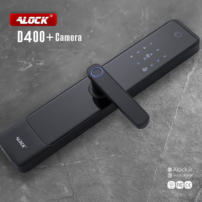 قفل اثر انگشتی دیجیتال D400+ Camera