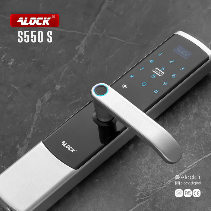 قفل اثر انگشتی دیجیتال ALOCK مدل S550