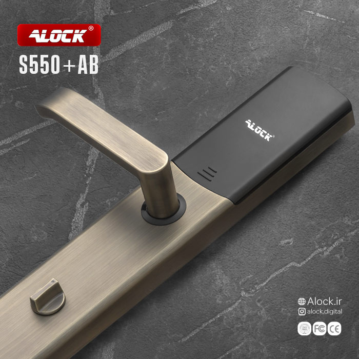 قفل اثر انگشتی دیجیتال آنلاین ALOCK مدل +S550