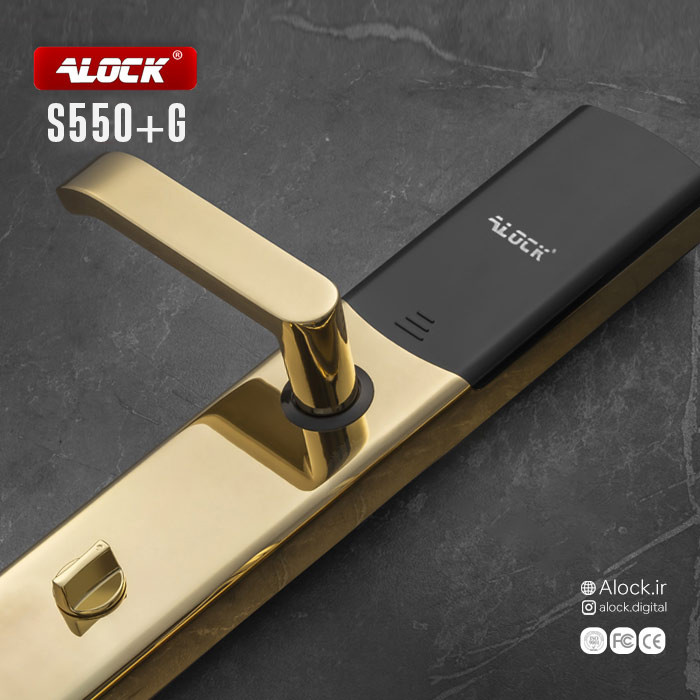 قفل اثر انگشتی دیجیتال آنلاین ALOCK مدل +S550