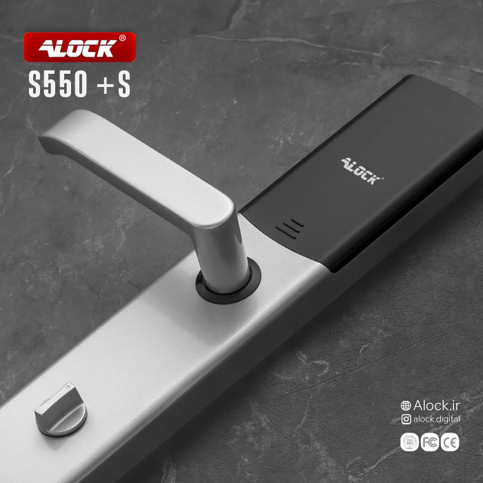 قفل اثر انگشتی دیجیتال آنلاین ALOCK مدل +S550