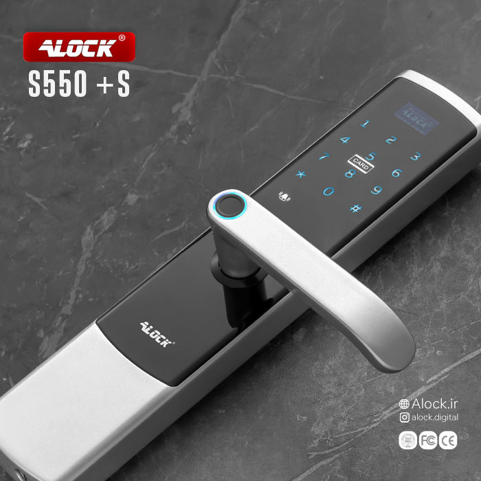 قفل اثر انگشتی دیجیتال آنلاین ALOCK مدل +S550