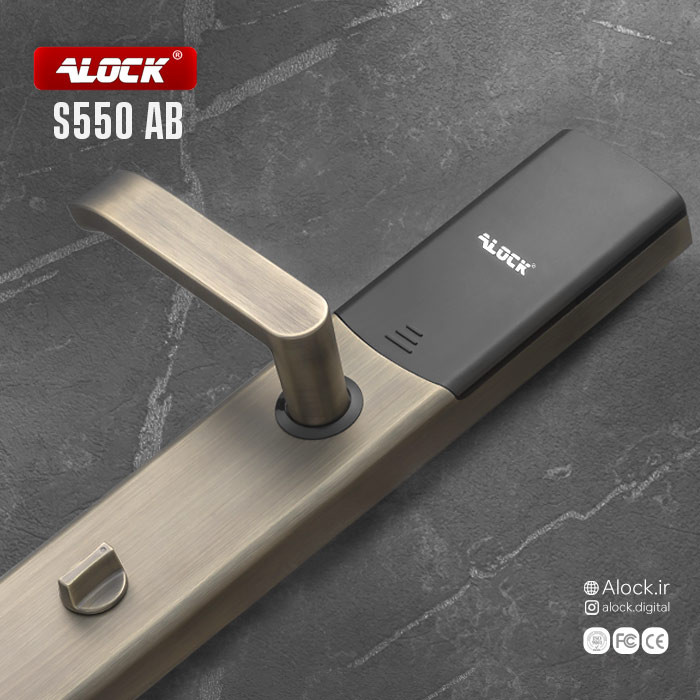 قفل اثر انگشتی دیجیتال ALOCK مدل S550