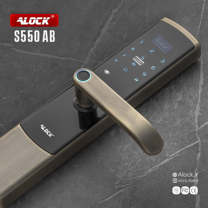 قفل اثر انگشتی دیجیتال ALOCK مدل S550