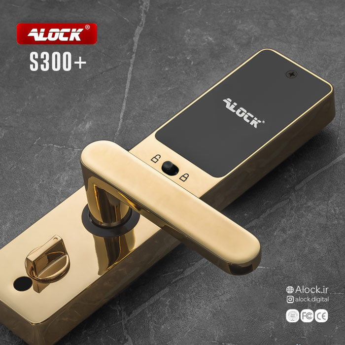 قفل اثر انگشتی دیجیتال آنلاین ALOCK مدل +S300
