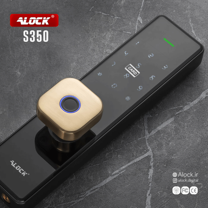 قفل اثر انگشتی دیجیتال ALOCK مدل S350