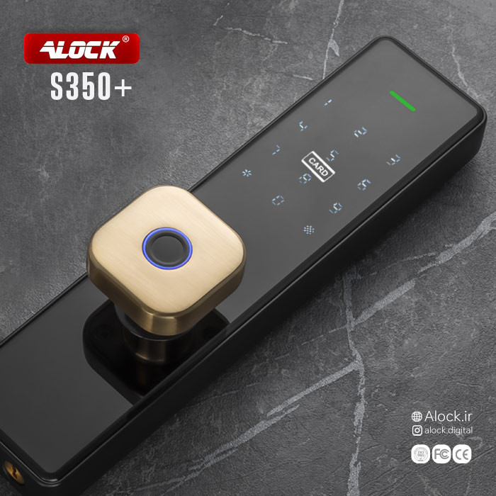 قفل اثر انگشتی دیجیتال آنلاین ALOCK مدل S350+