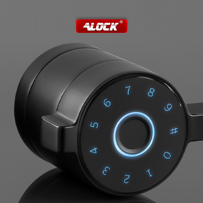 دستگیره درب اثر انگشتی Alock مدل +B1