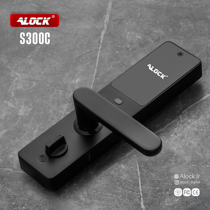 دستگیره هتلی ALOCK مدل S300C (آفلاین)