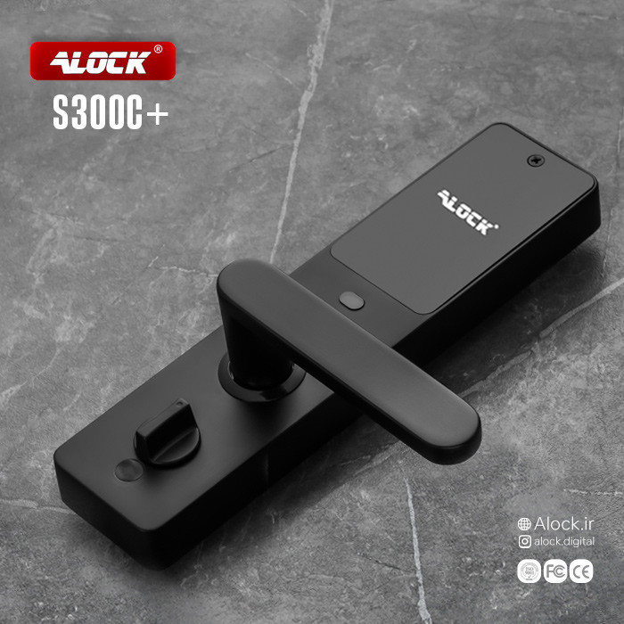 قفل کارتی هتلی ALOCK مدل +S300C (آنلاین)