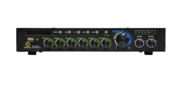 آمپلی فایر اهمی-ولتی زیکو ZICO PRO-200