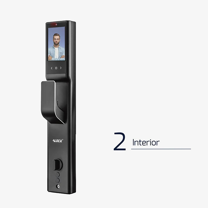 دستگیره دیجیتال اثرانگشتی ALOCK مدل Scout A1++ Grey
