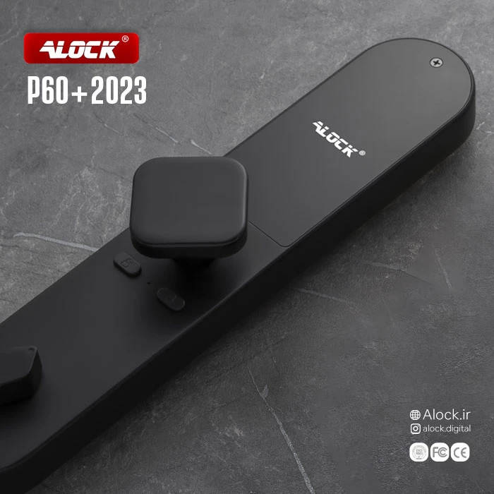 دستگیره اثر انگشتی دیجیتال ALOCK مدل P60
